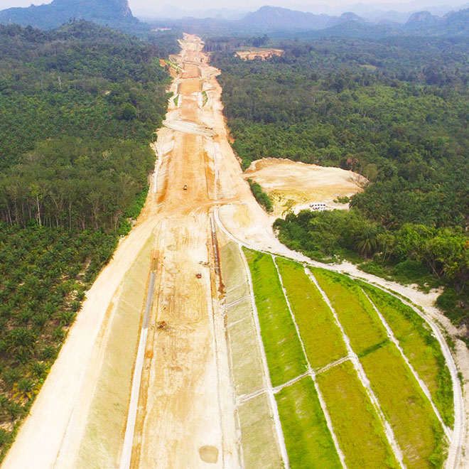 Central Spine Road Melati Ehsan