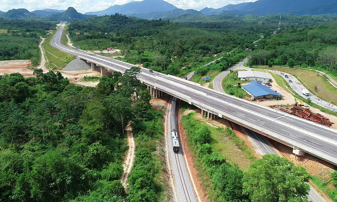 highway 3e1 bridge completed