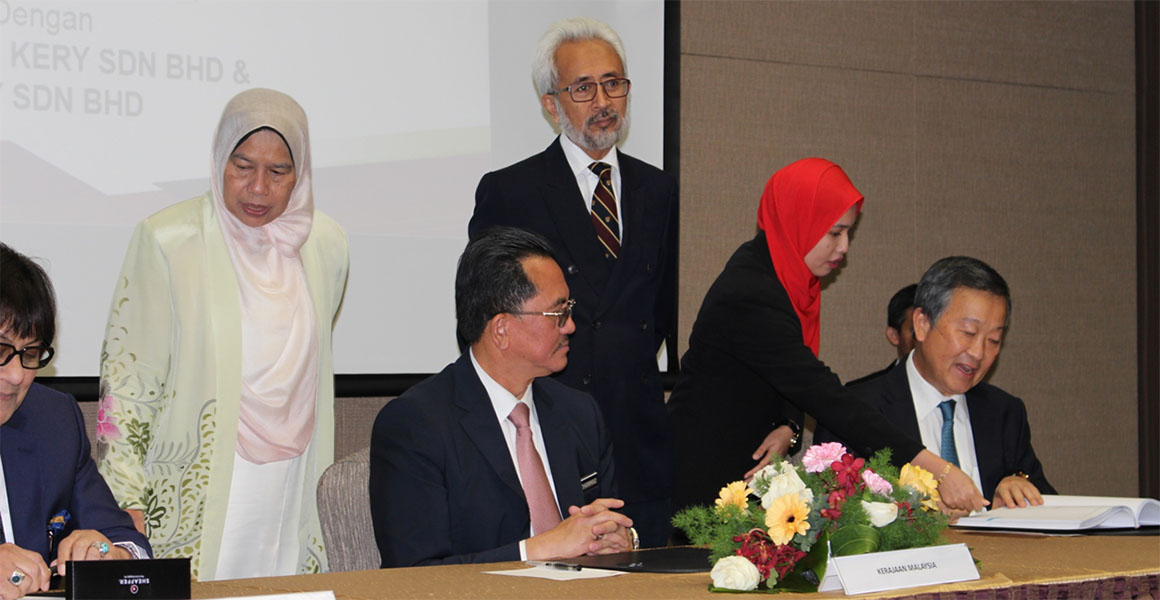 Signing Ceremony – Rumah Transit Belia 2